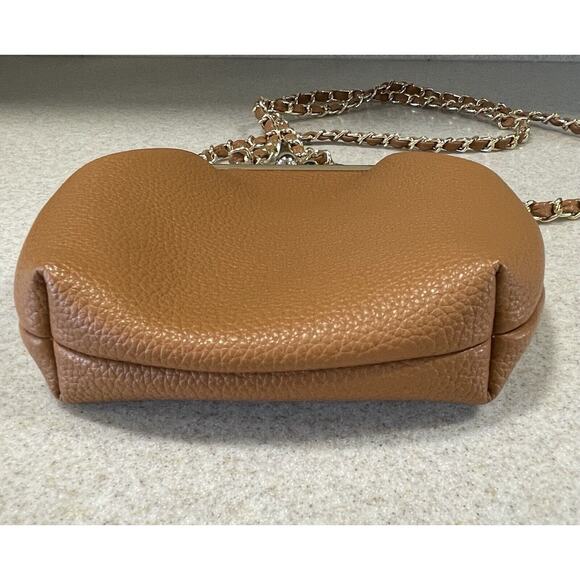 Jen & Co. Cleo Vegan Coin Pouch Brown Crossbody Purse Slip Pocket & CC Slots EUC - Picture 4 of 9